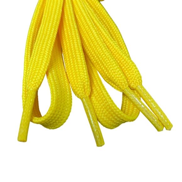 2 Pairs New 44" Long Gold Yellow Athletic Tennis Shoe Laces Shoelaces - Picture 2 of 3